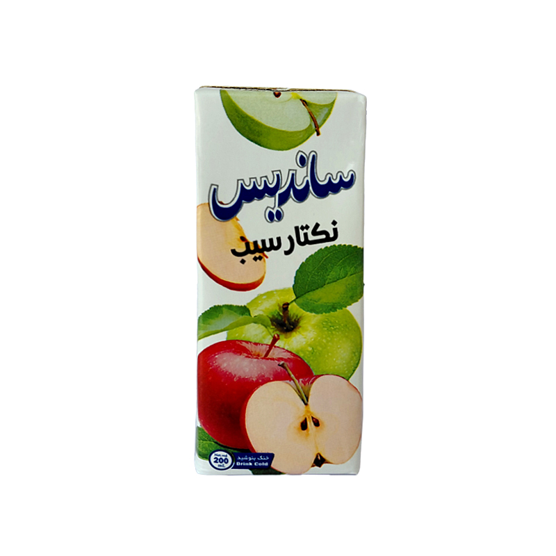 نوشیدنی تتراپک سیب ساندیس