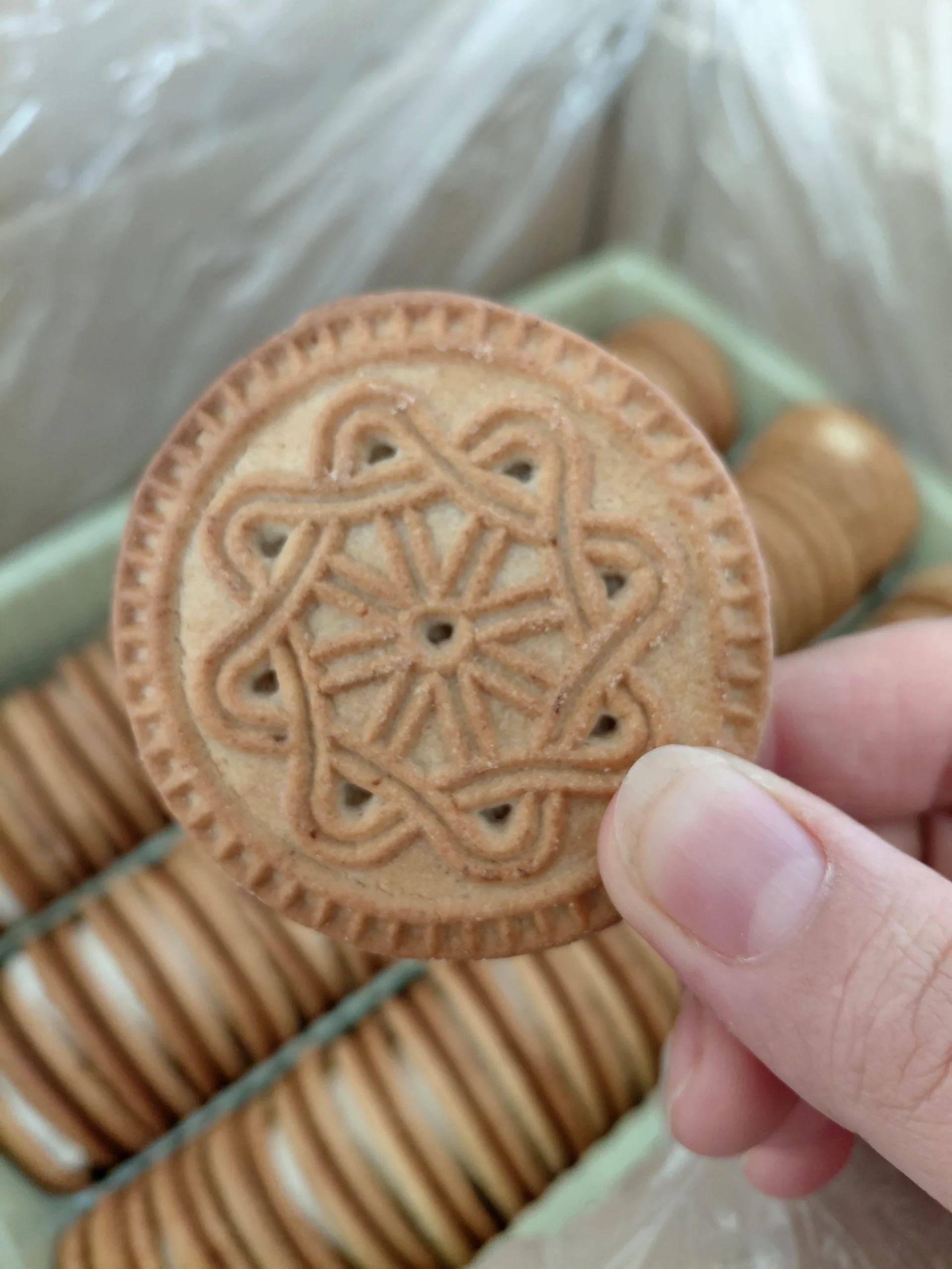 بیسکوییت جو کرمدار فله ستاک